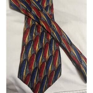 Christopher Reeves Meryl Streep Collection III Multicolor 100% Silk Neck Tie